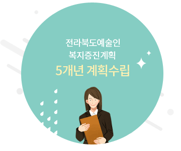 전라북도예술인복지증진계획 5개년 계획수립
